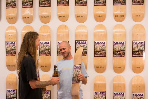 Slam Summer issue release party - Parliamentskateshop