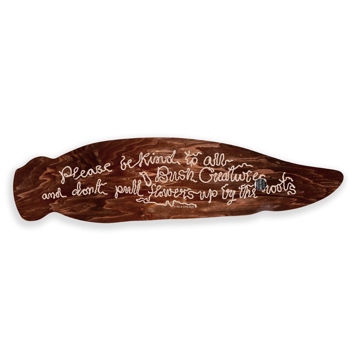 Pass~Port & May Gibbs - Gum Leaf - Cruiser 8.0"