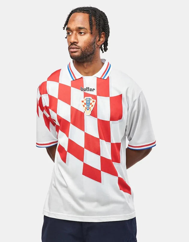Butter Goods - Flag Jersey - White