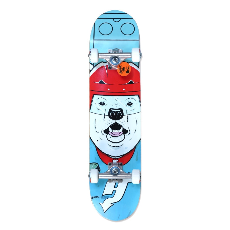 Holiday Skateboards - Sporting Animal Polar Bear 7.75"