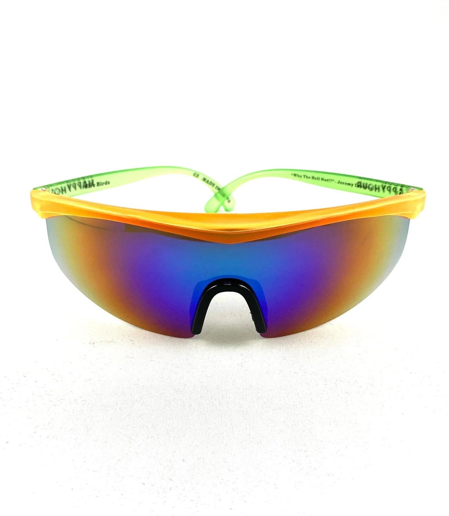 Happy Hour - Fire Birds - Orange/Green - Leabres