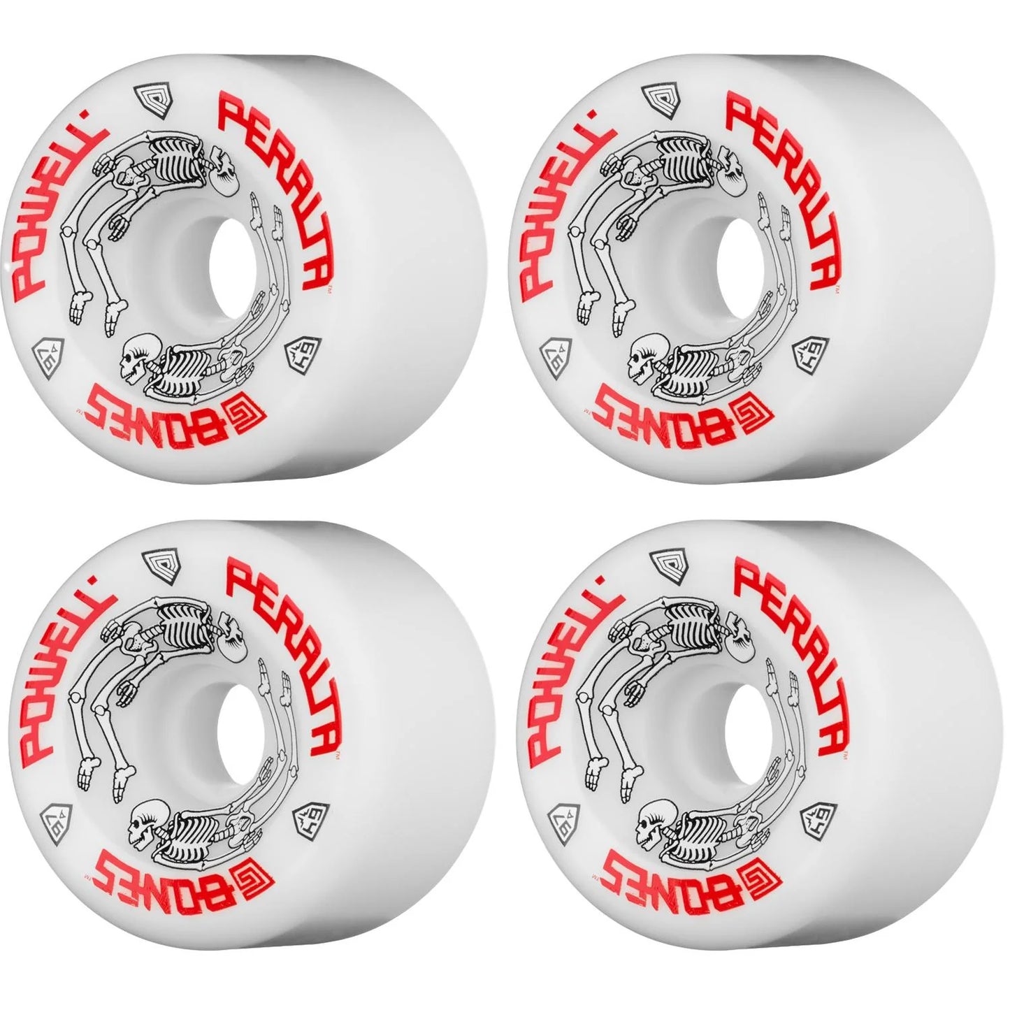Powell Peralta | G-Bones - 64mm 97A - White