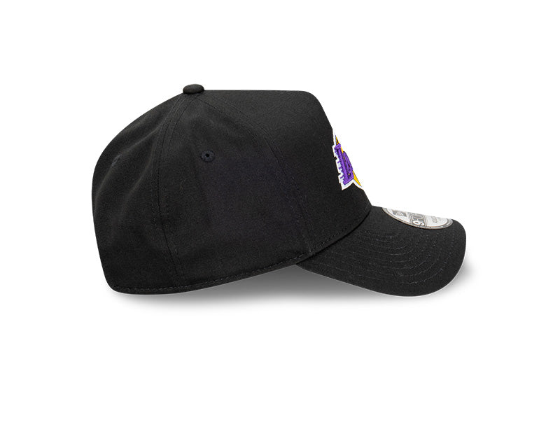 New Era - Los Angeles Lakers Black Official Team 9FORTY A-Frame Snapback