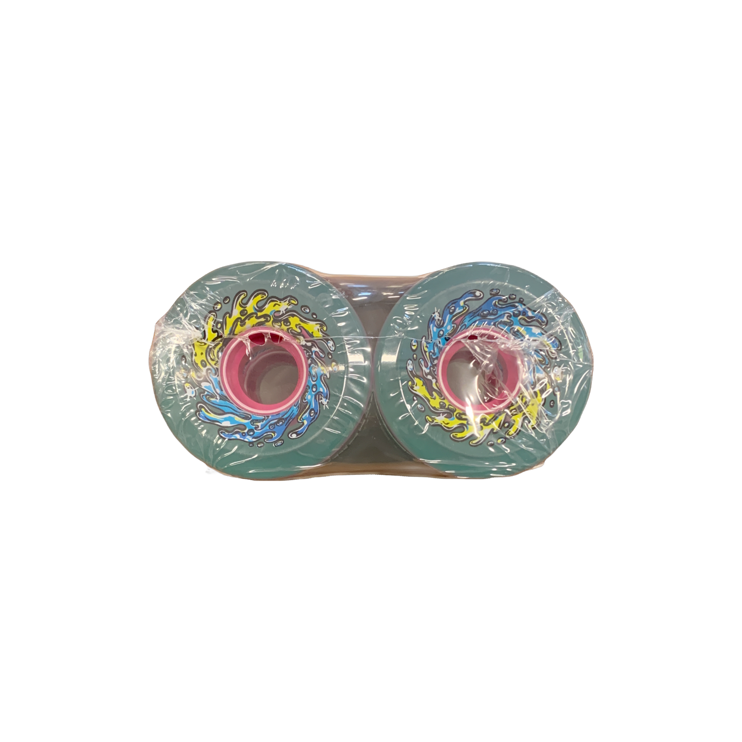 Slime Balls - OG Slime Chrome Trans Green 60mm 78A