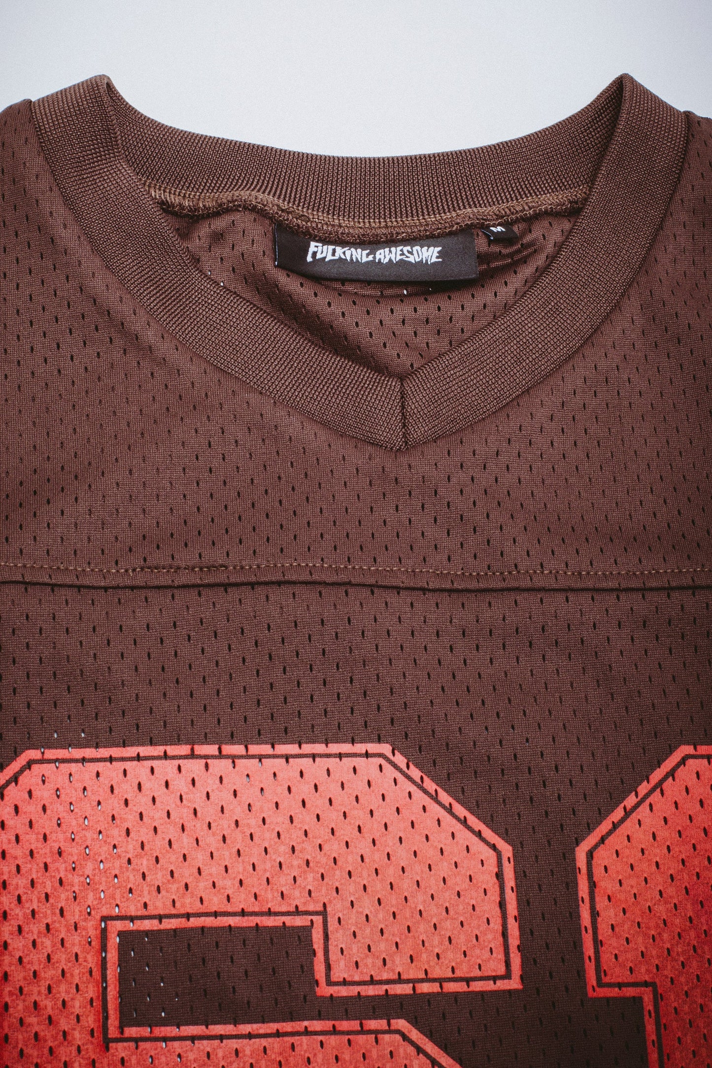 Fucking Awesome - Stamp Logo Practice Jersey - Brown