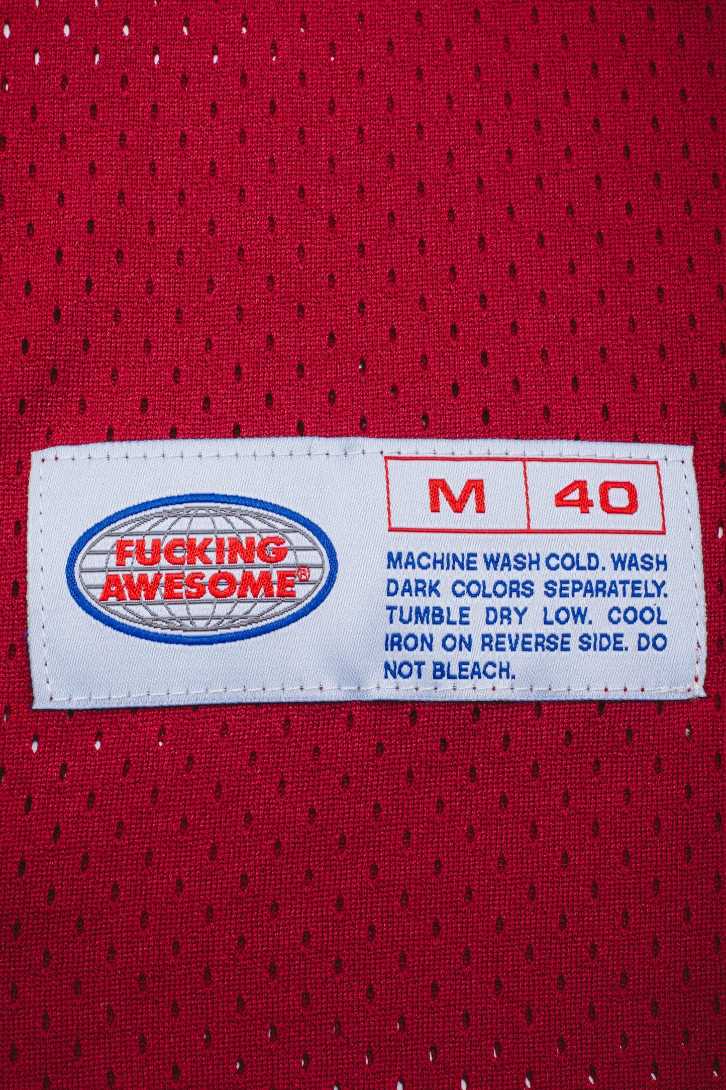 Fucking Awesome - Stamp Logo Practice Jersey - Red