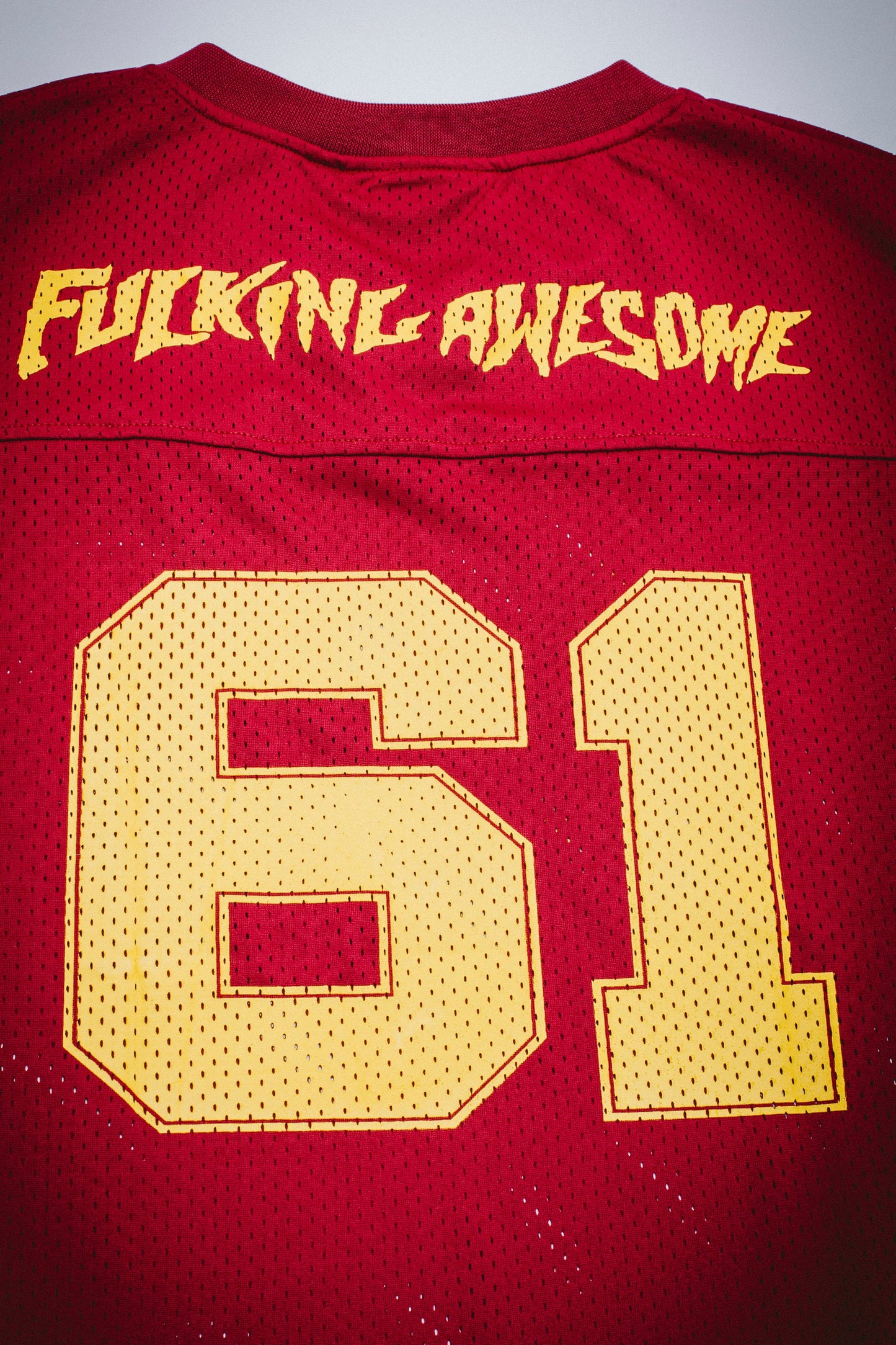 Fucking Awesome - Stamp Logo Practice Jersey - Red