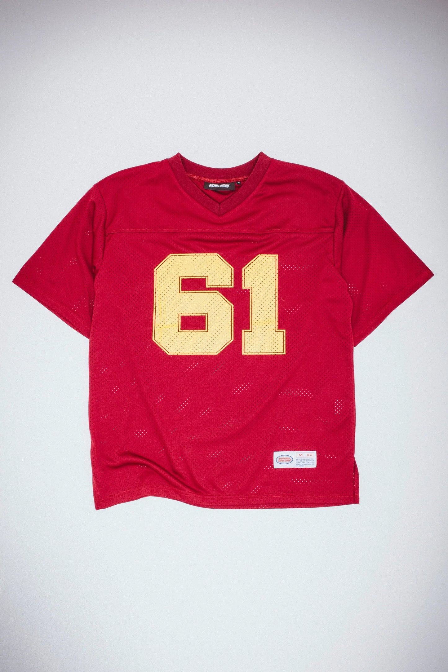 Fucking Awesome - Stamp Logo Practice Jersey - Red