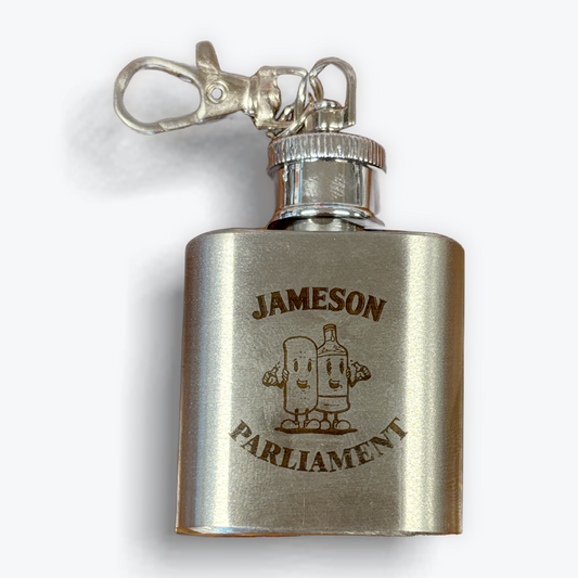 Jameson X Parliament - Small Hip Flasks