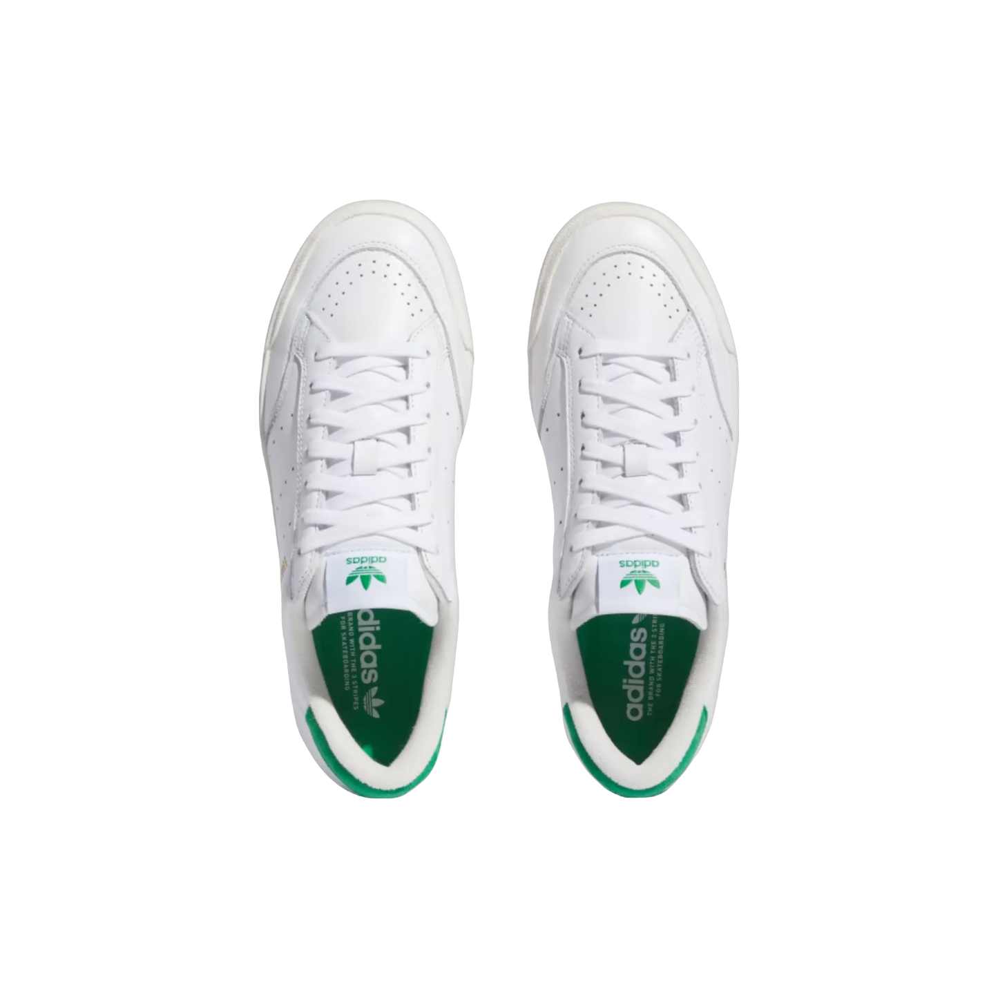 Adidas - NORA CLOUD WHITE / CHALK WHITE / GREEN