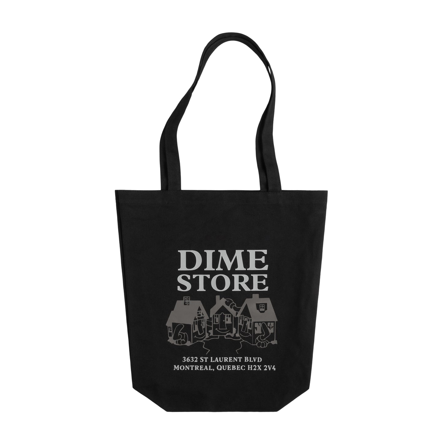Dime - Skateshop Tote Bag - Black
