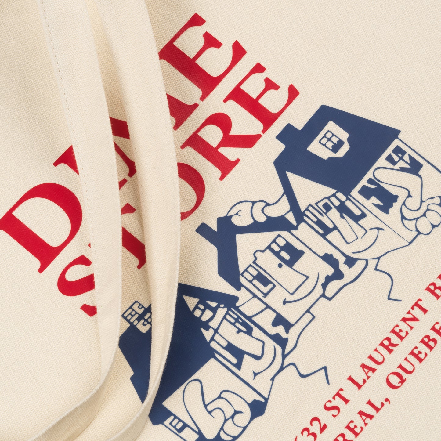 Dime - Skateshop Tote Bag - Off White