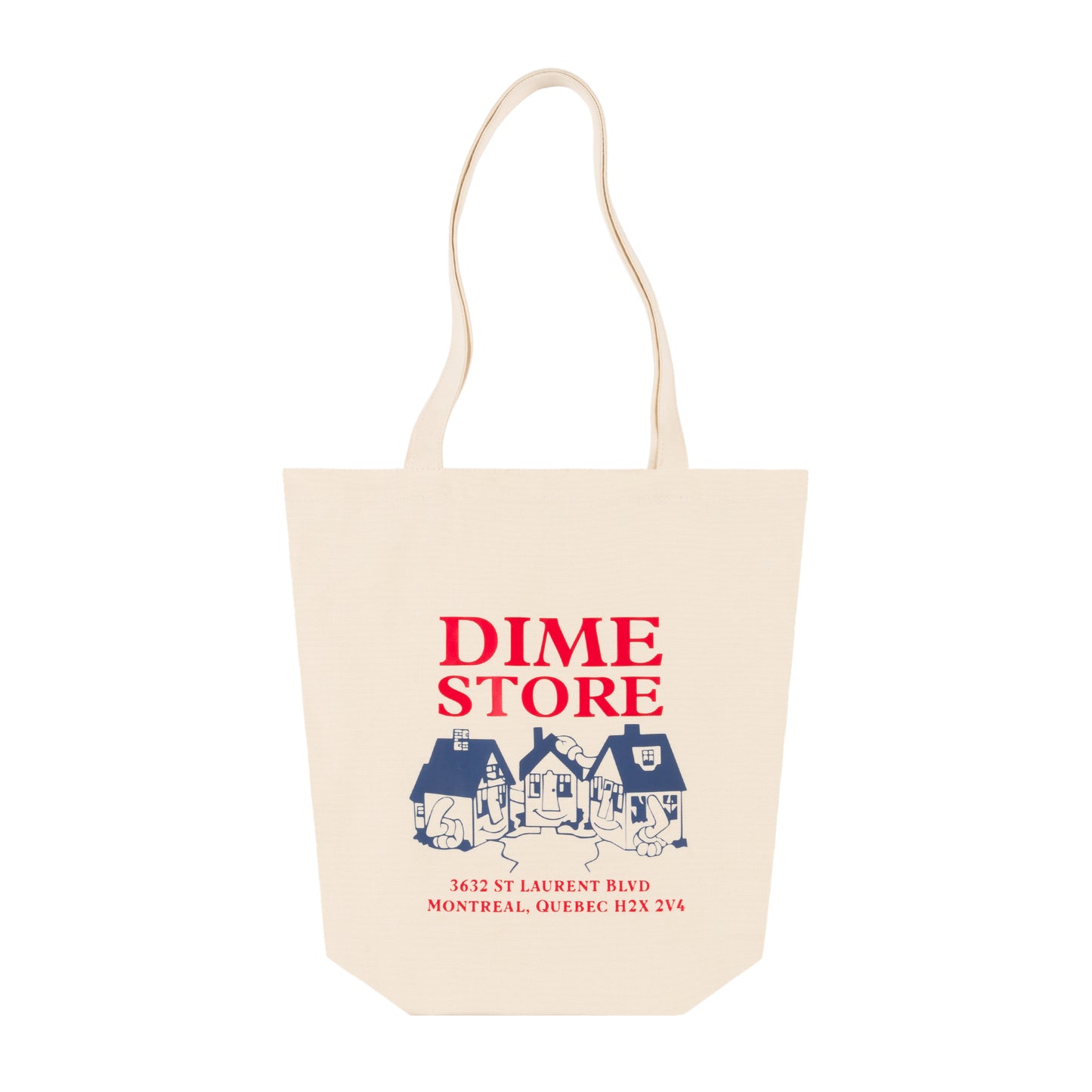 Dime - Skateshop Tote Bag - Off White