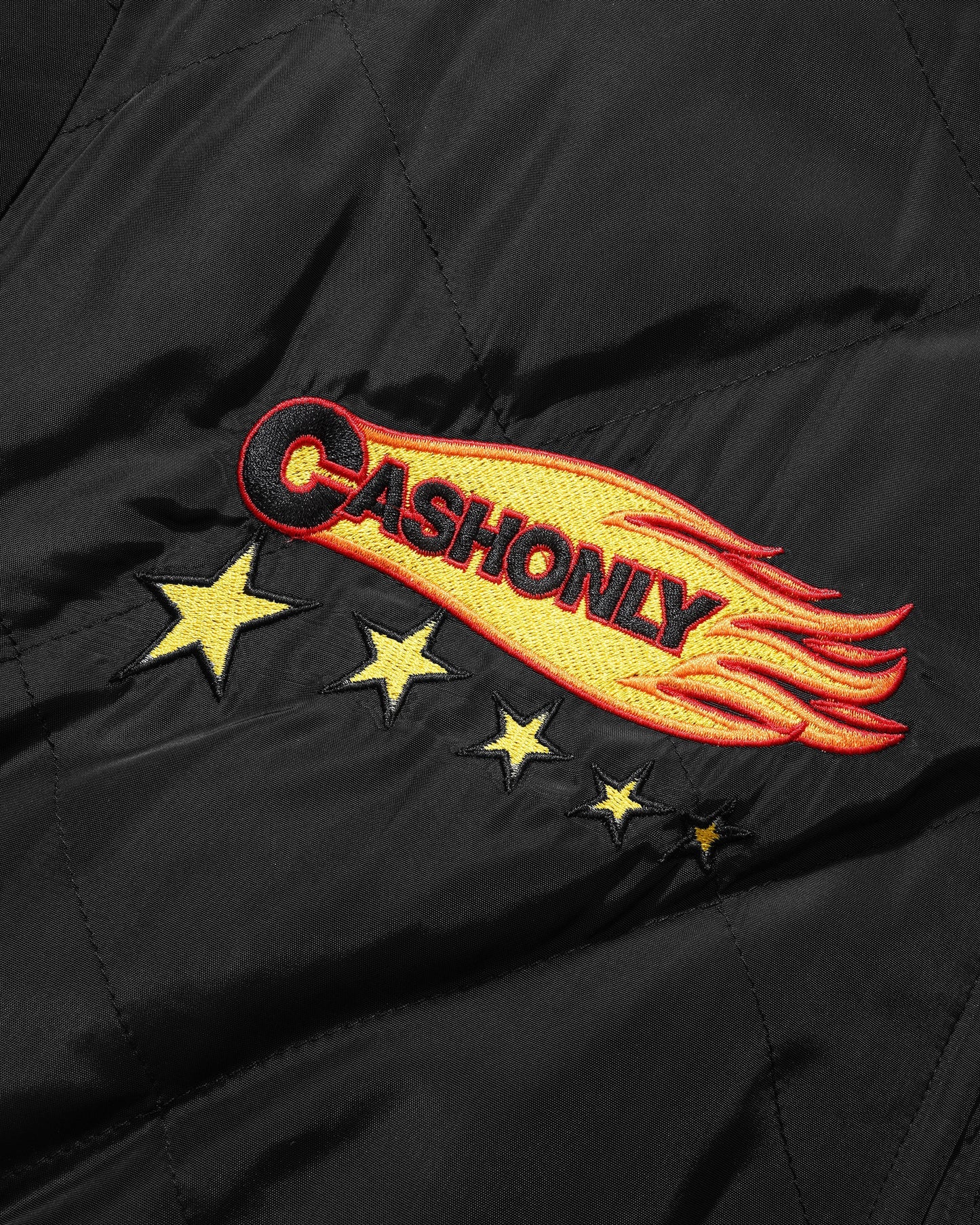Cash Only - Automotive Puffer Jacket - Black