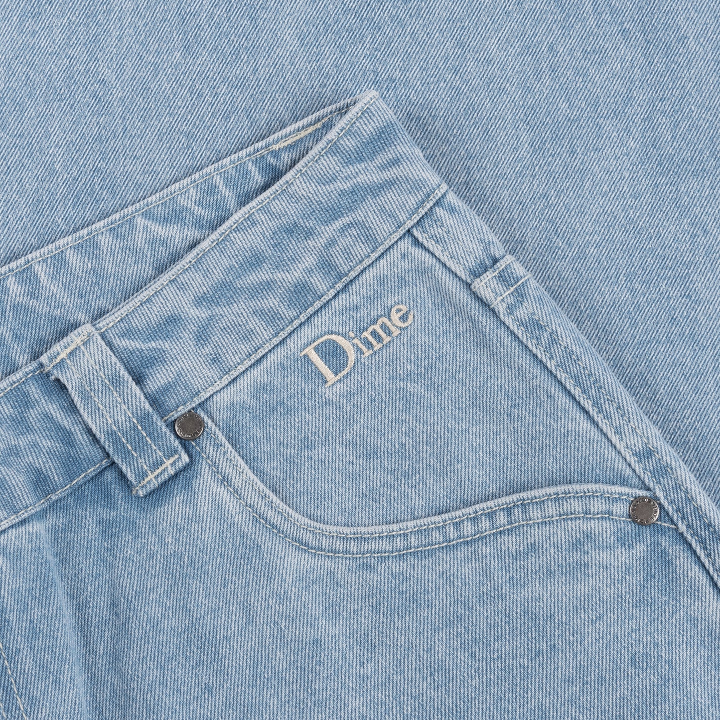 Dime - Classic Baggy Denim Pants - Vintage Blue