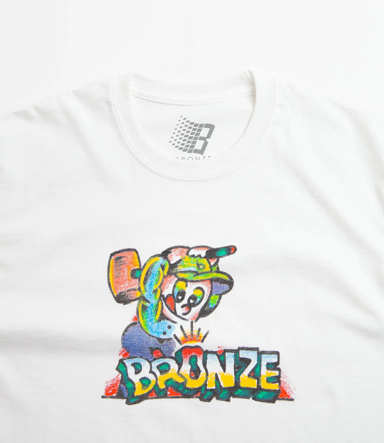 Bronze 56k - Mallet Tee - White