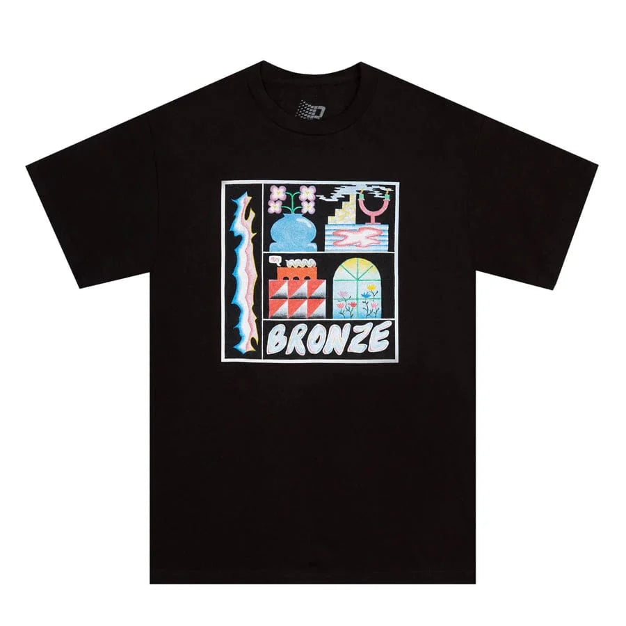 Bronze 56k - Flower Pot Tee - Black
