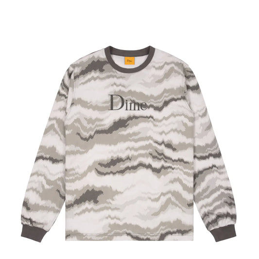 Dime - Frequency Long Sleeve Shirt - Gray