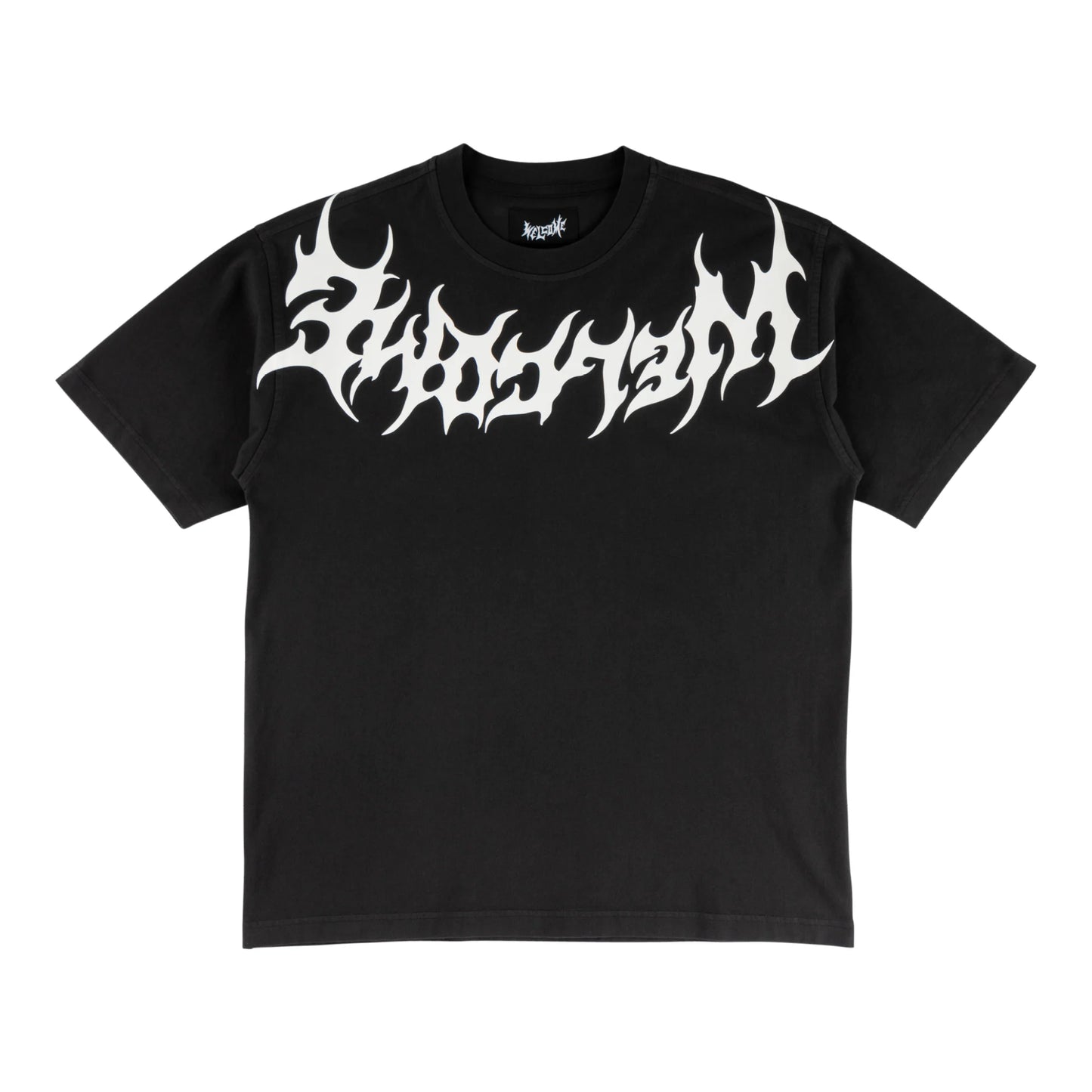 Welcome Skateboards - Collar S/S Garment Dyed Tee - Black