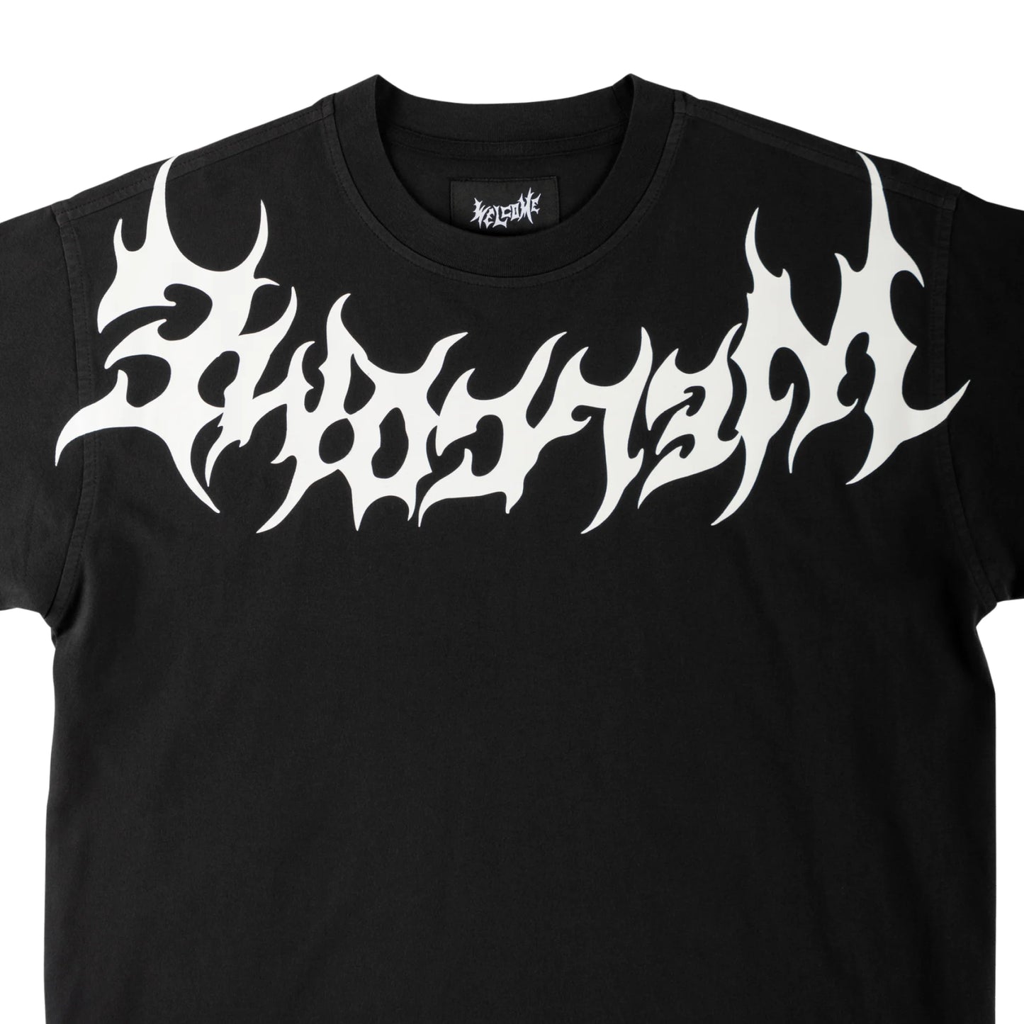 Welcome Skateboards - Collar S/S Garment Dyed Tee - Black