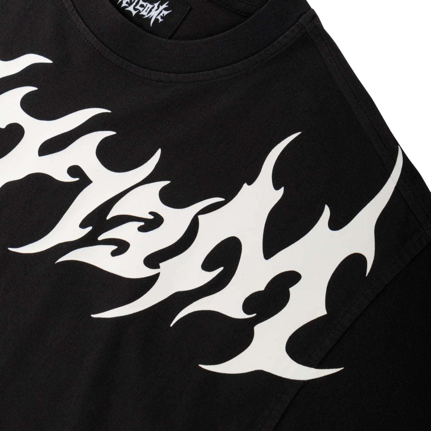 Welcome Skateboards - Collar S/S Garment Dyed Tee - Black