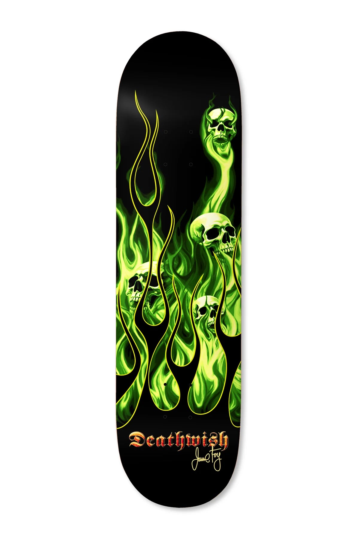 Deathwish - Jamie Foy Ammonia Burn Deck 8.3875