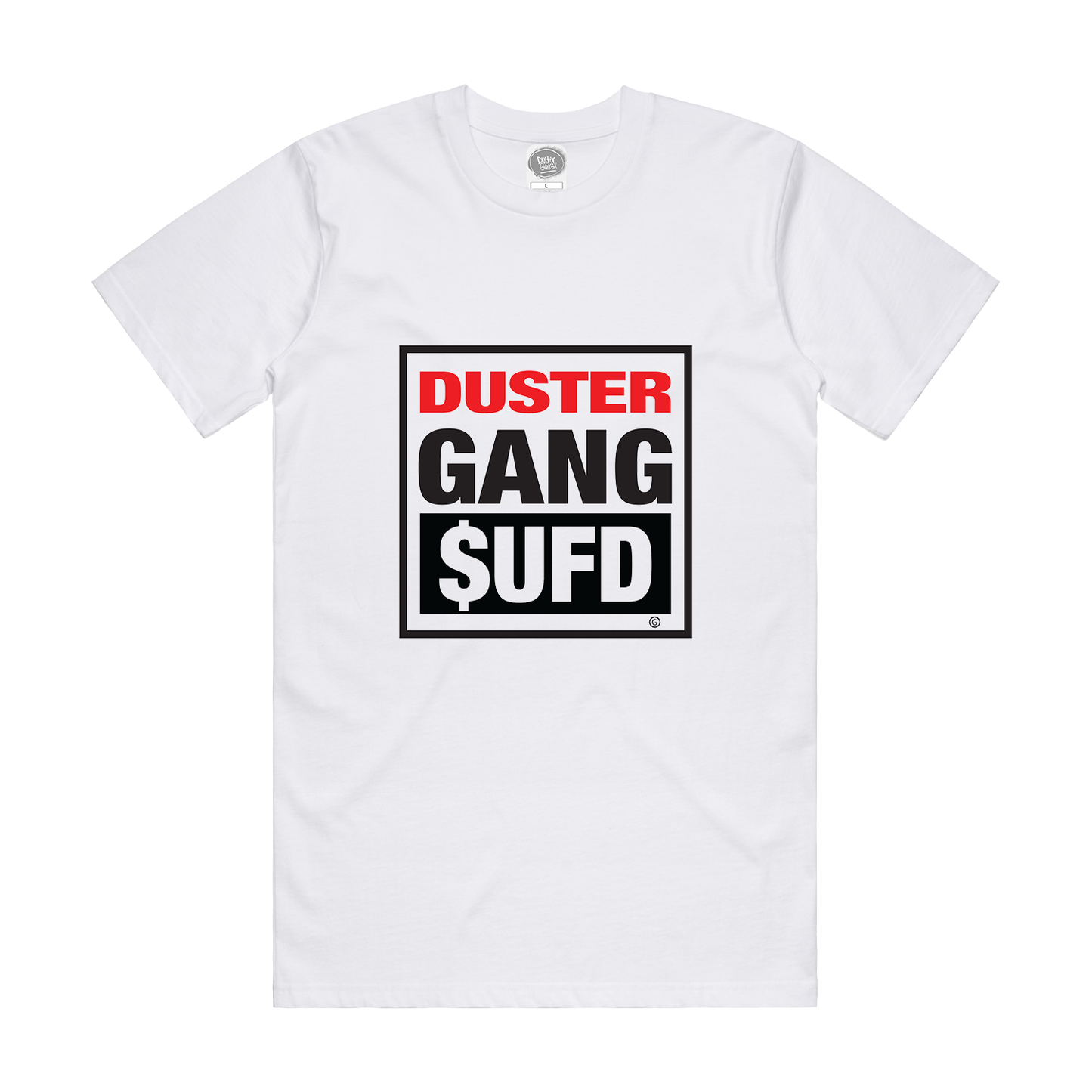 Duster Gang by Gimiks Born - Visions Tee - White