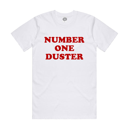 Duster Gang by Gimiks Born - #1DUSTER Tee - White