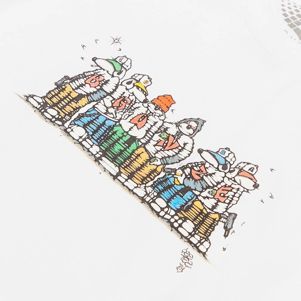 Bronze 56k - Dog Gang Tee - White