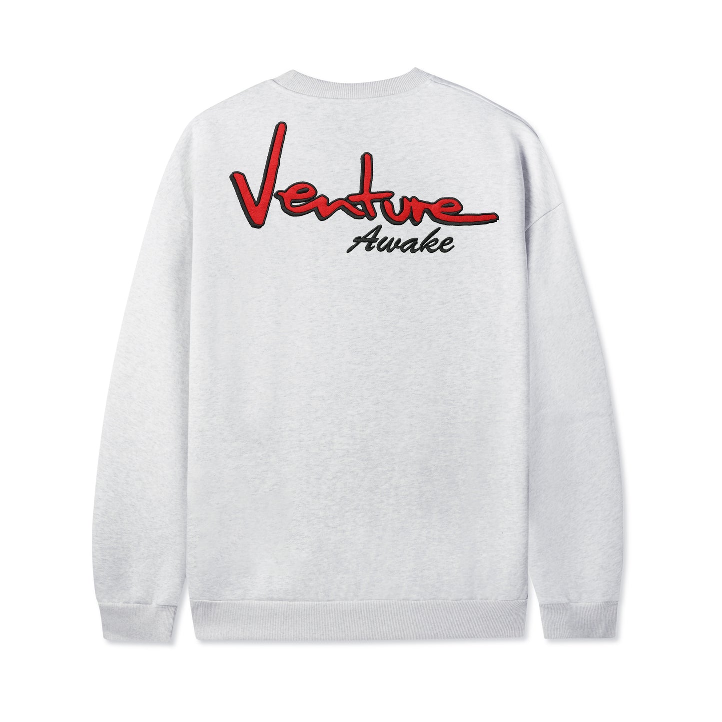 VENTURE X CASH ONLY - Dollar Sign Crewneck Sweatshirt - Ash