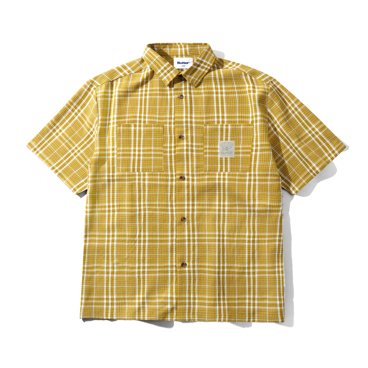 Butter Goods - Equipment S/S Shirt - Mustard