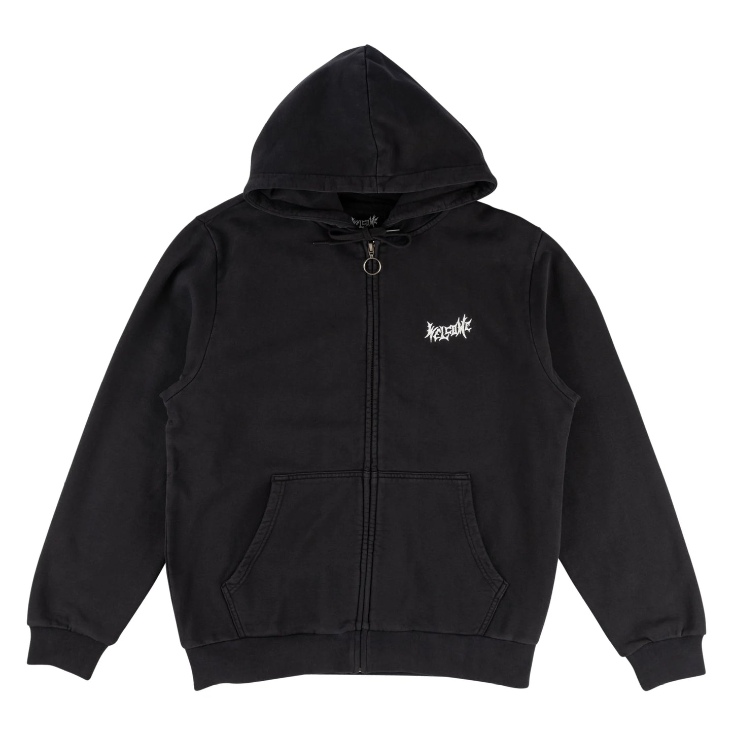 Welcome skateboards - Nephilim Pigment-Dyed Zip Hoodie w/Back Patch