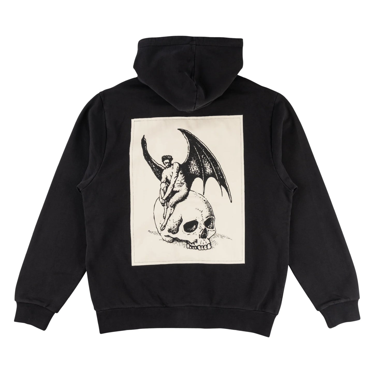 Welcome skateboards - Nephilim Pigment-Dyed Zip Hoodie w/Back Patch