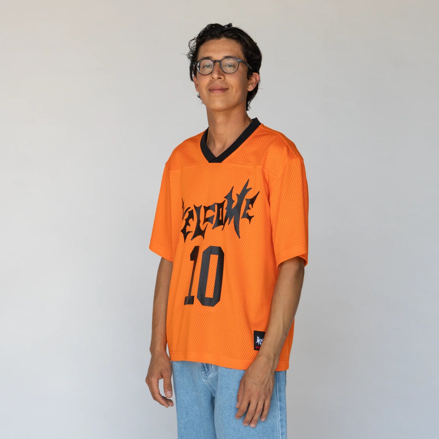 Welcome Skateboards - Huddle Mesh Football Jersey - Puffin