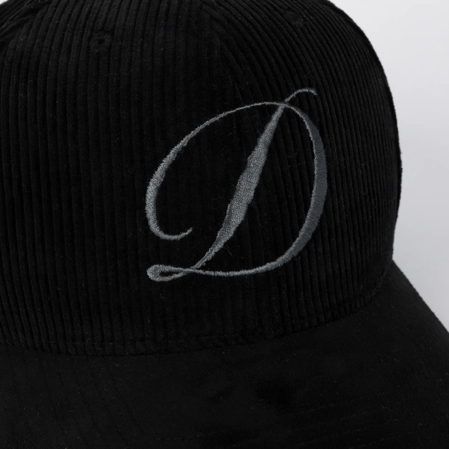 Dime - Cord Full Fit Cap - Black