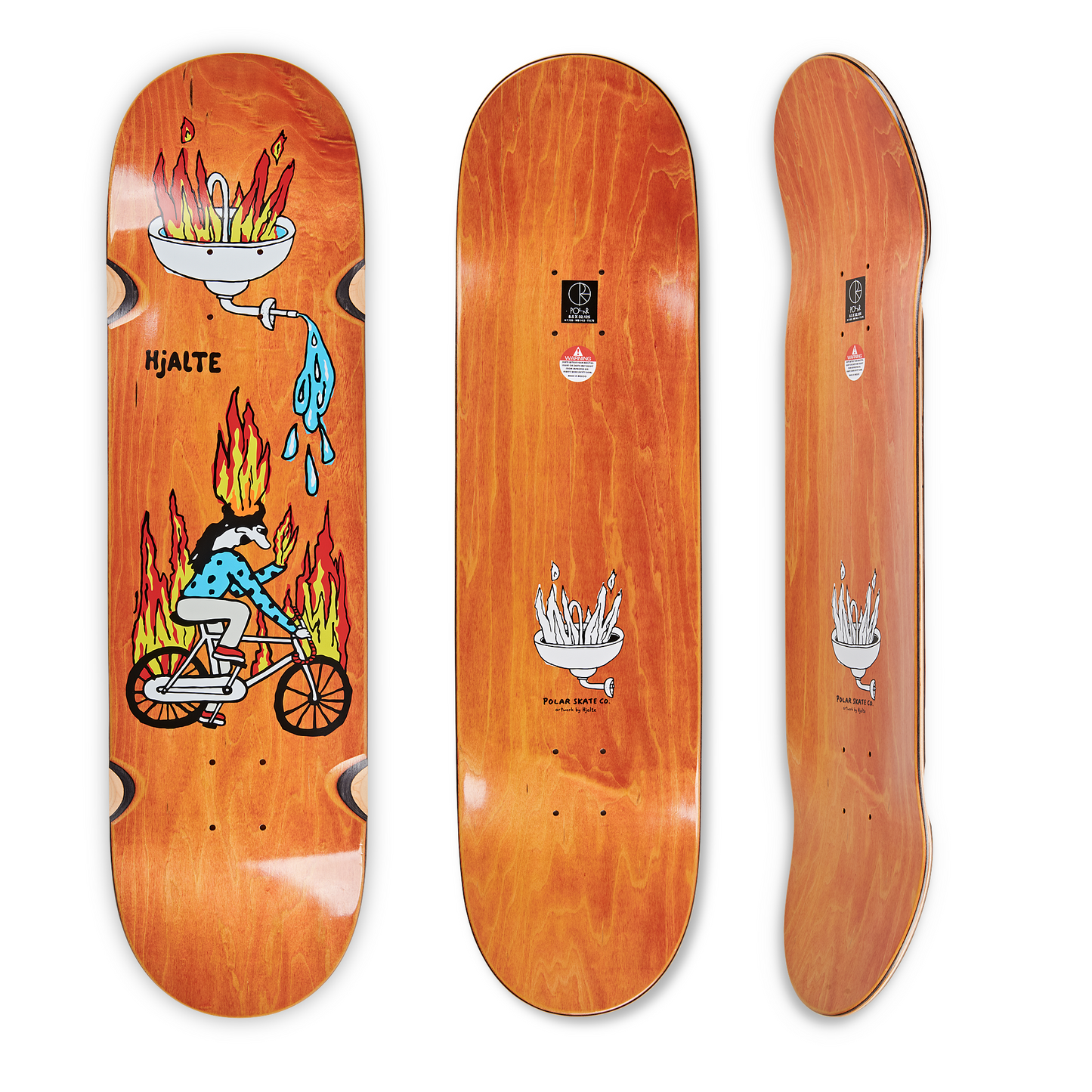 Polar Skate Co. - Hjalte Halberg - Fire Ride 8.25"