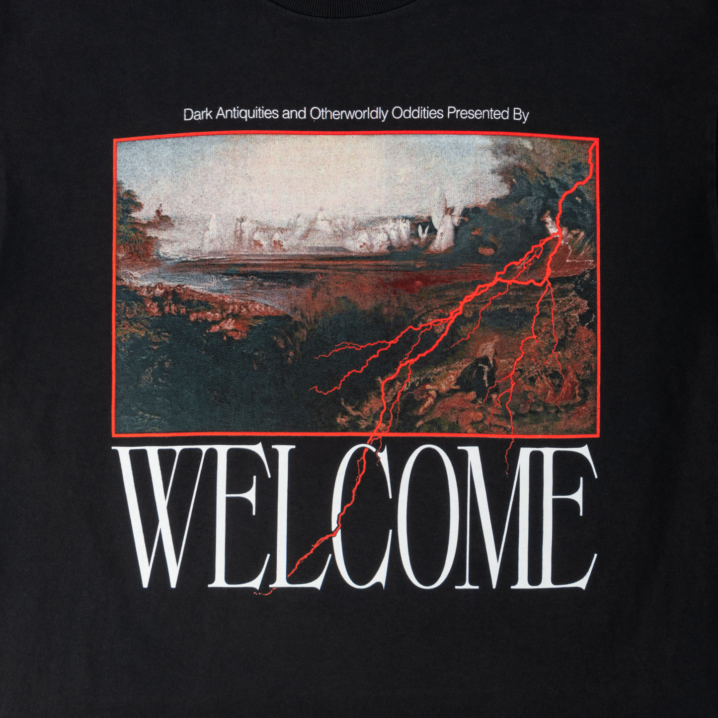 Welcome Skateboards - Antiquities Tee - Black