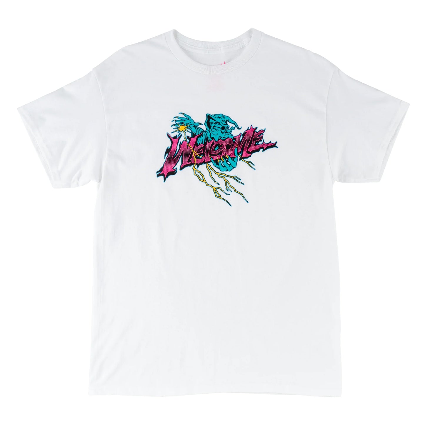 Welcome Skateboards - Magnetic T-Shirt - White