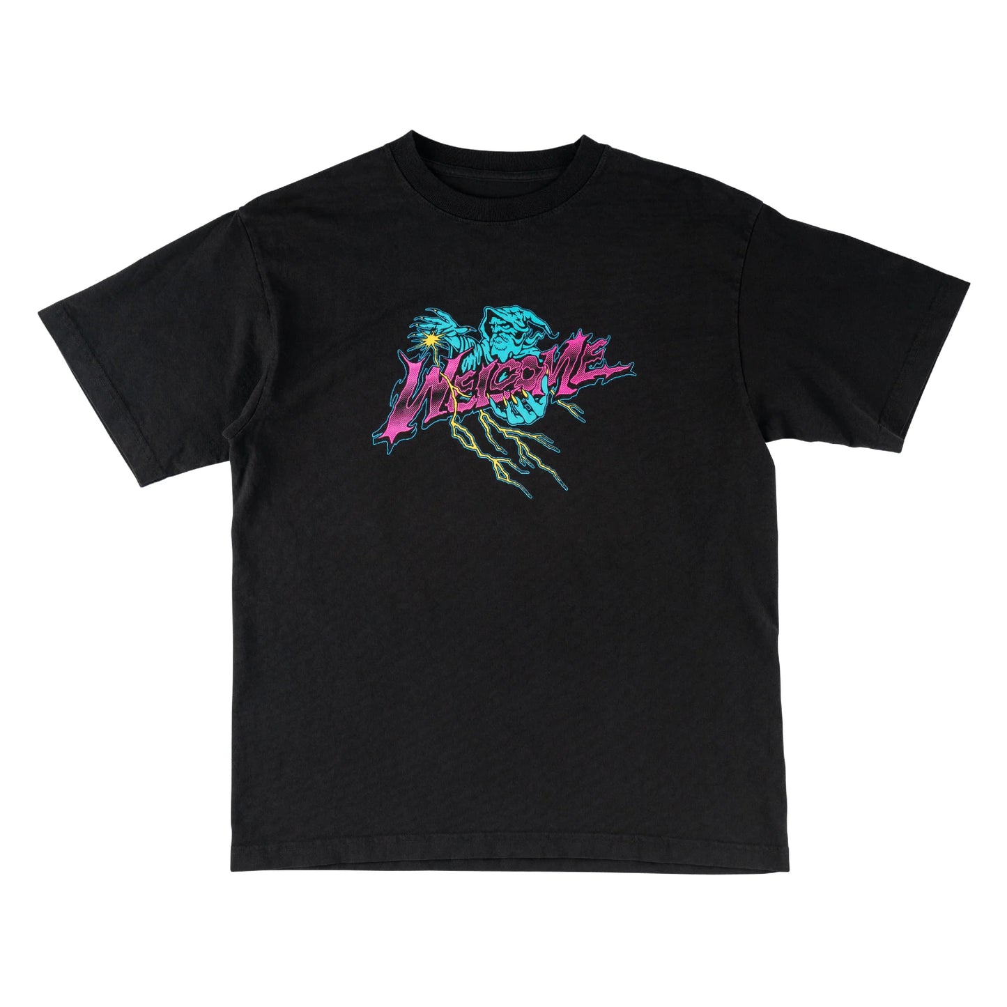 Welcome Skateboards - Magnetic T-Shirt - Black
