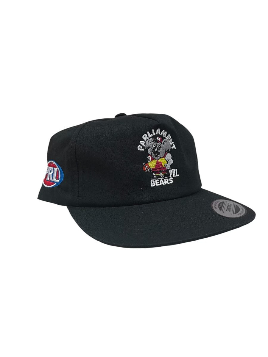Parliament - Bears Snapback - Black Colour