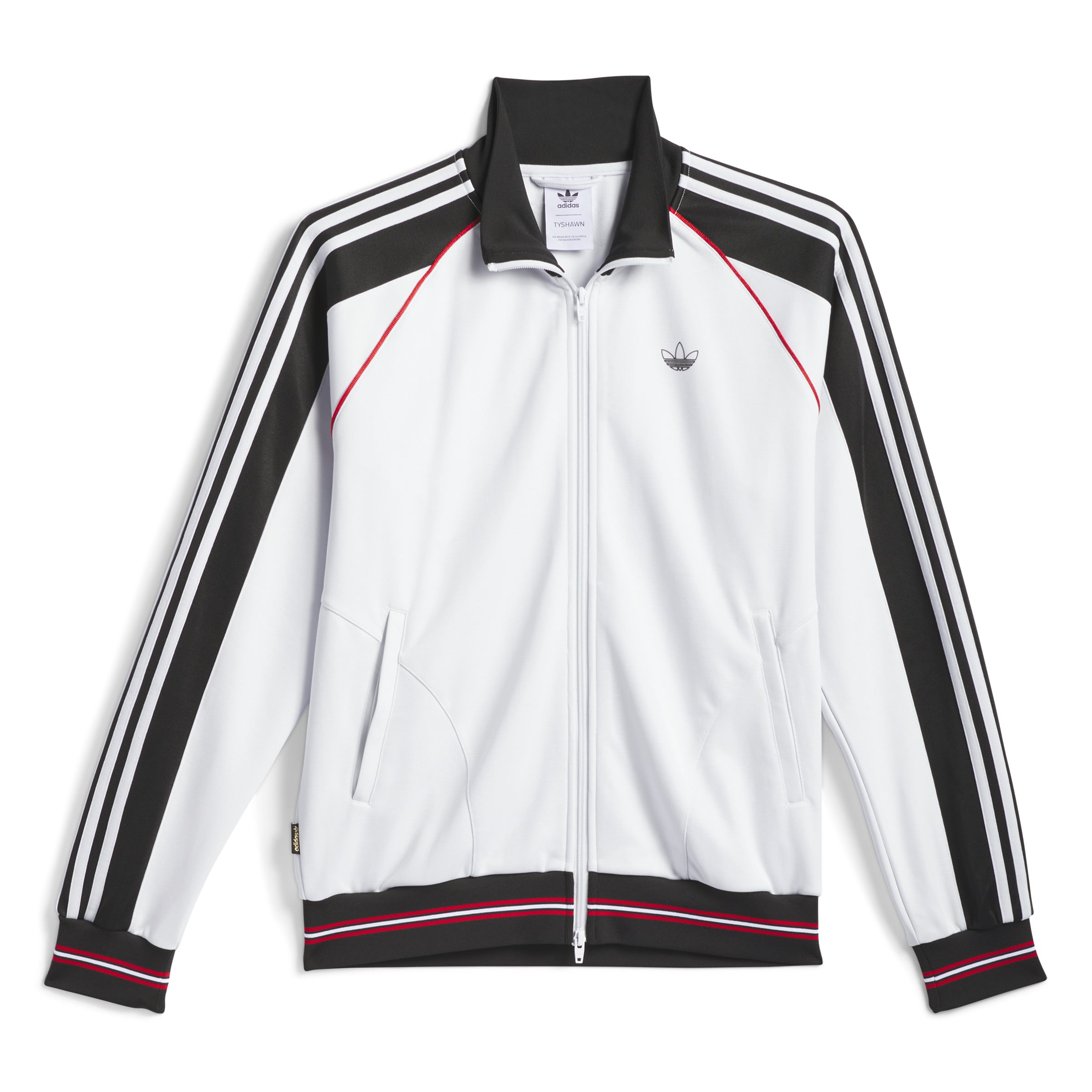 Adidas Skateboarding - Tyshawn Track Jacket - Crystal White