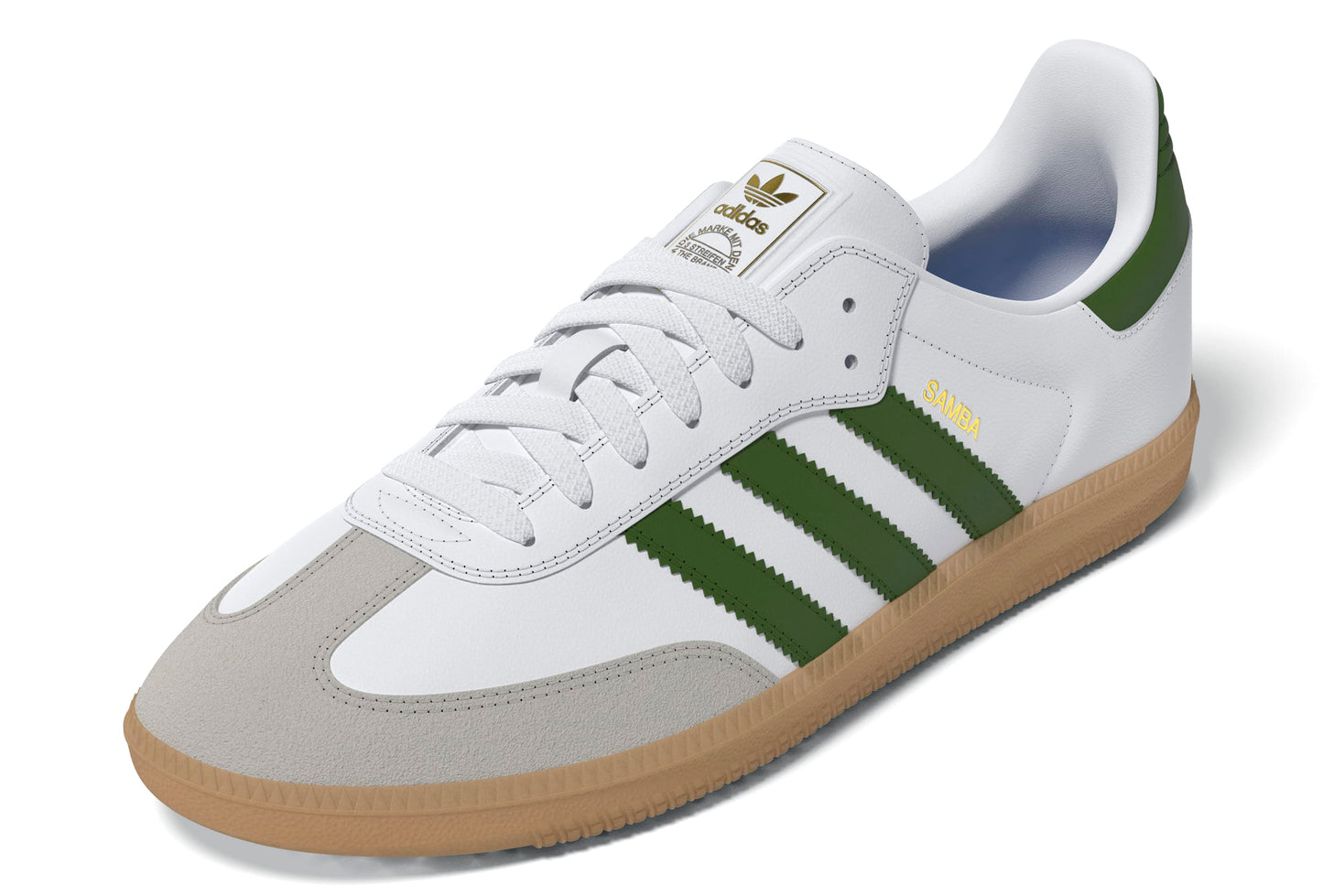 Adidas - Samba Adv - Cloud White / Crew Green / Gum