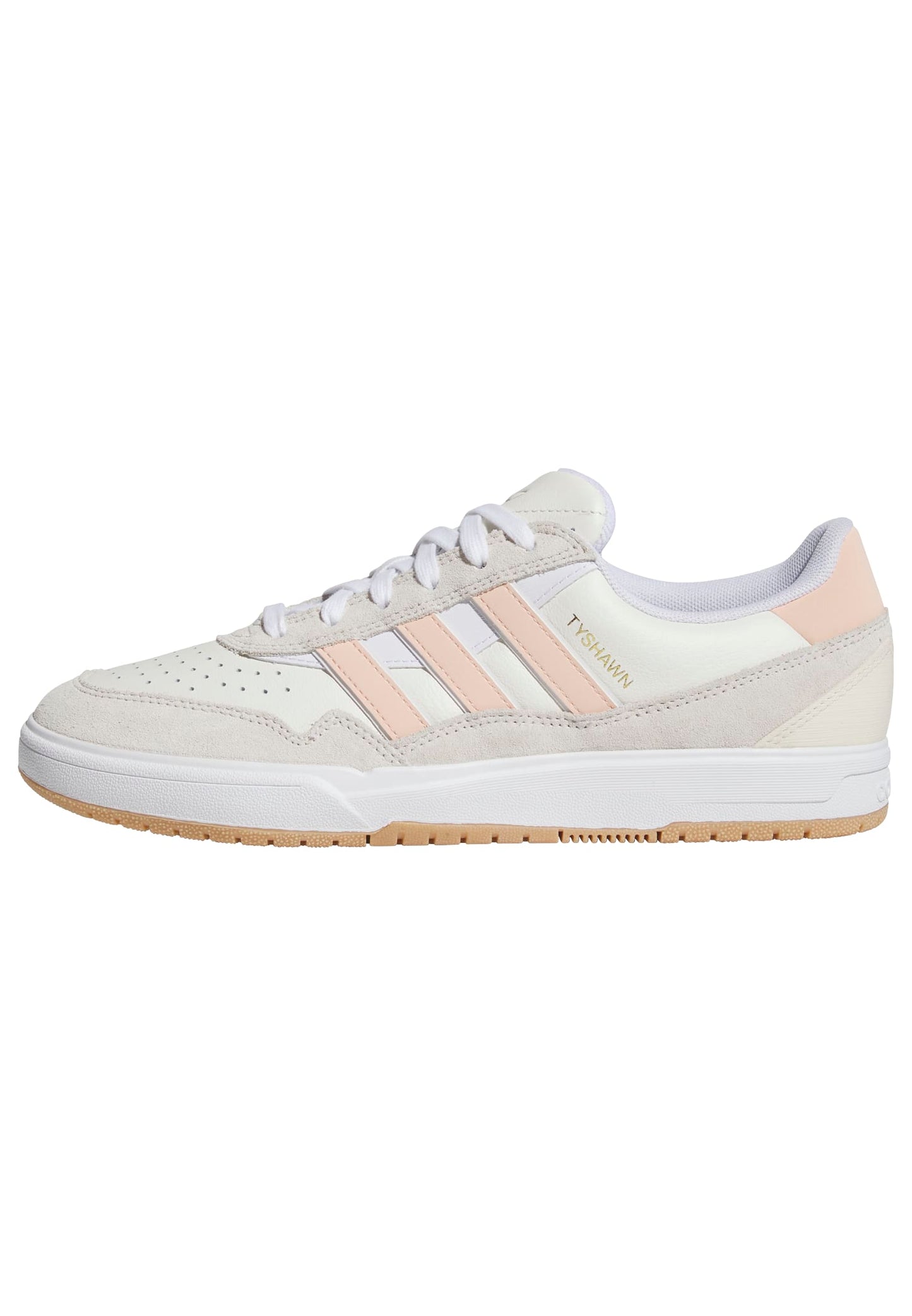 Adidas - Tyshawn II Shoes - Wonder White / Powder Coral / Off White