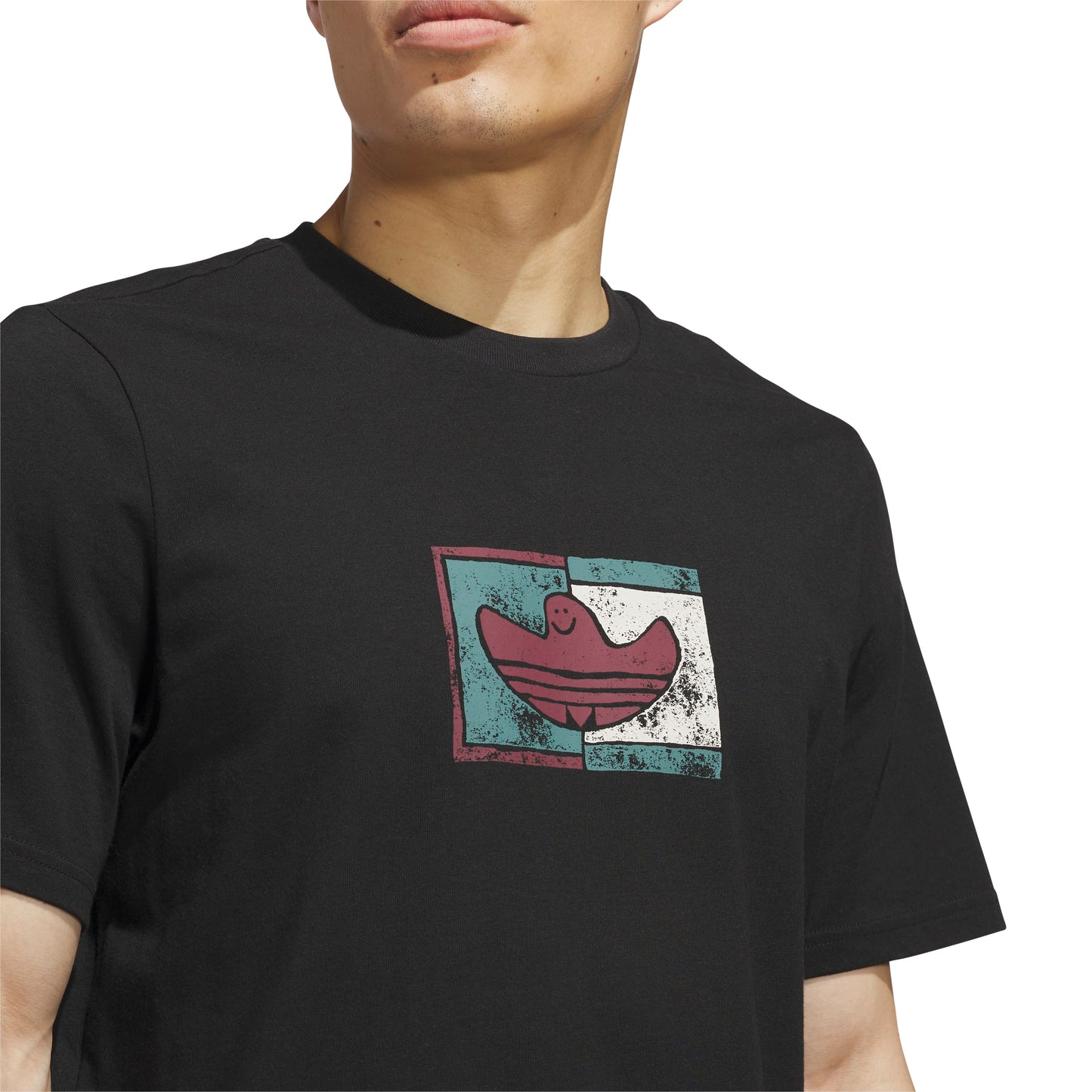 Adidas Skateboarding - Shmoohaus Tee - Black / Shadow Red