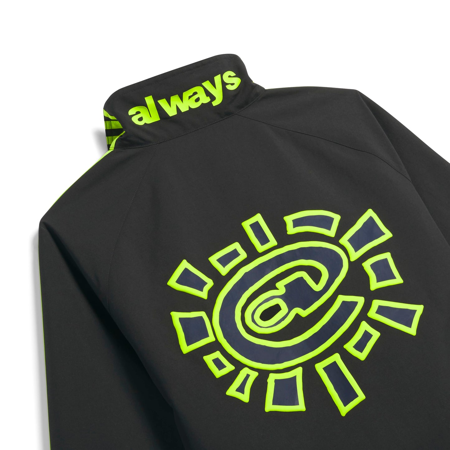 Adidas Skateboarding - always Wind Jacket - Black / Semi Solar Slime