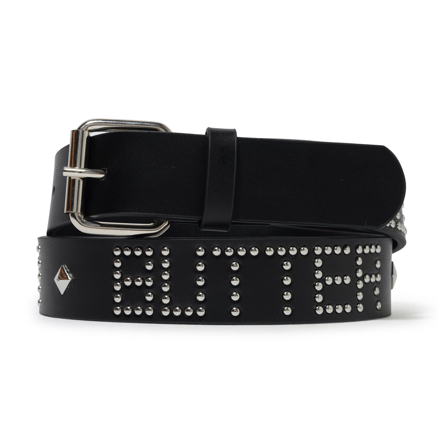 Butter Goods - Leather Studded Belt - Black