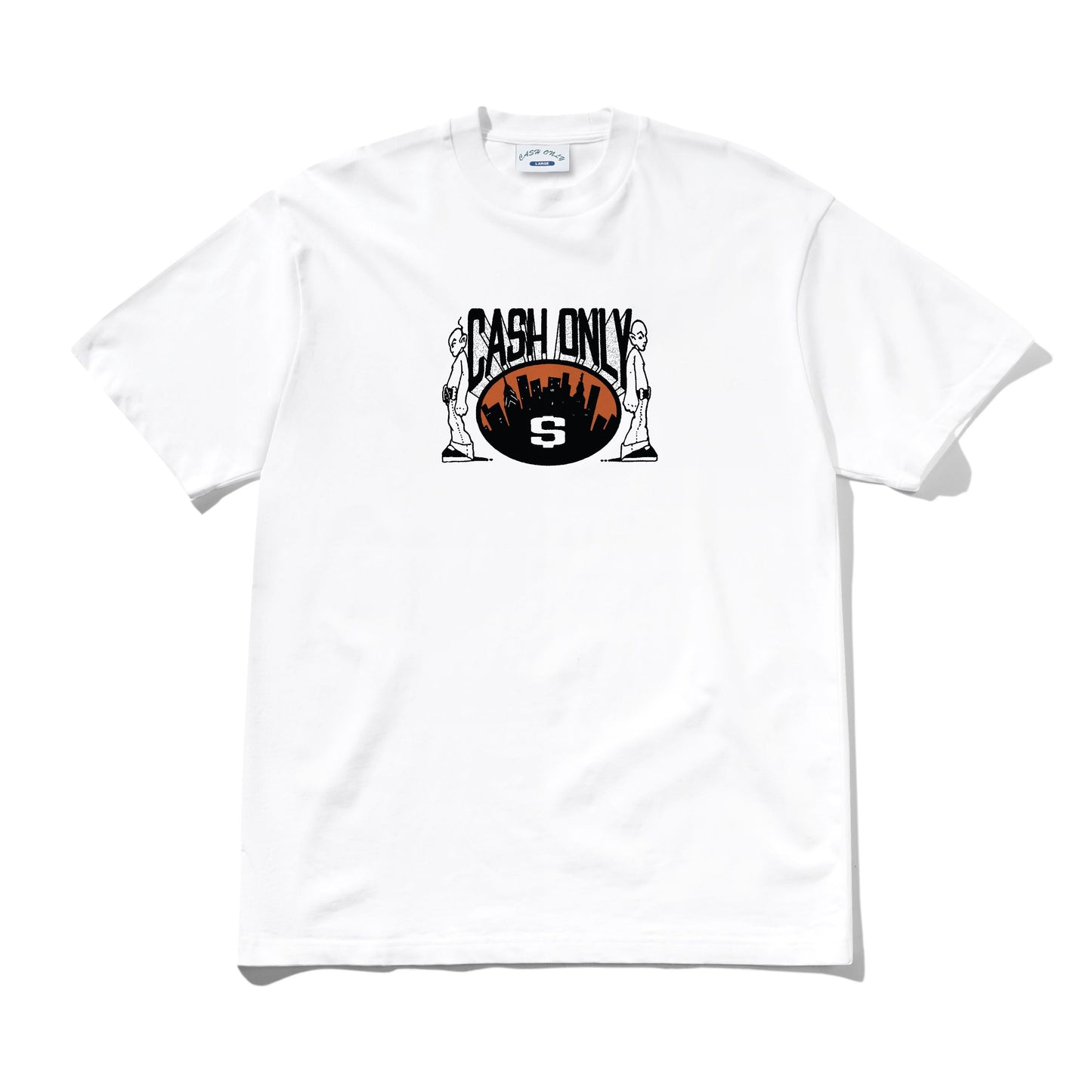 Cash Only - Metro Tee - White