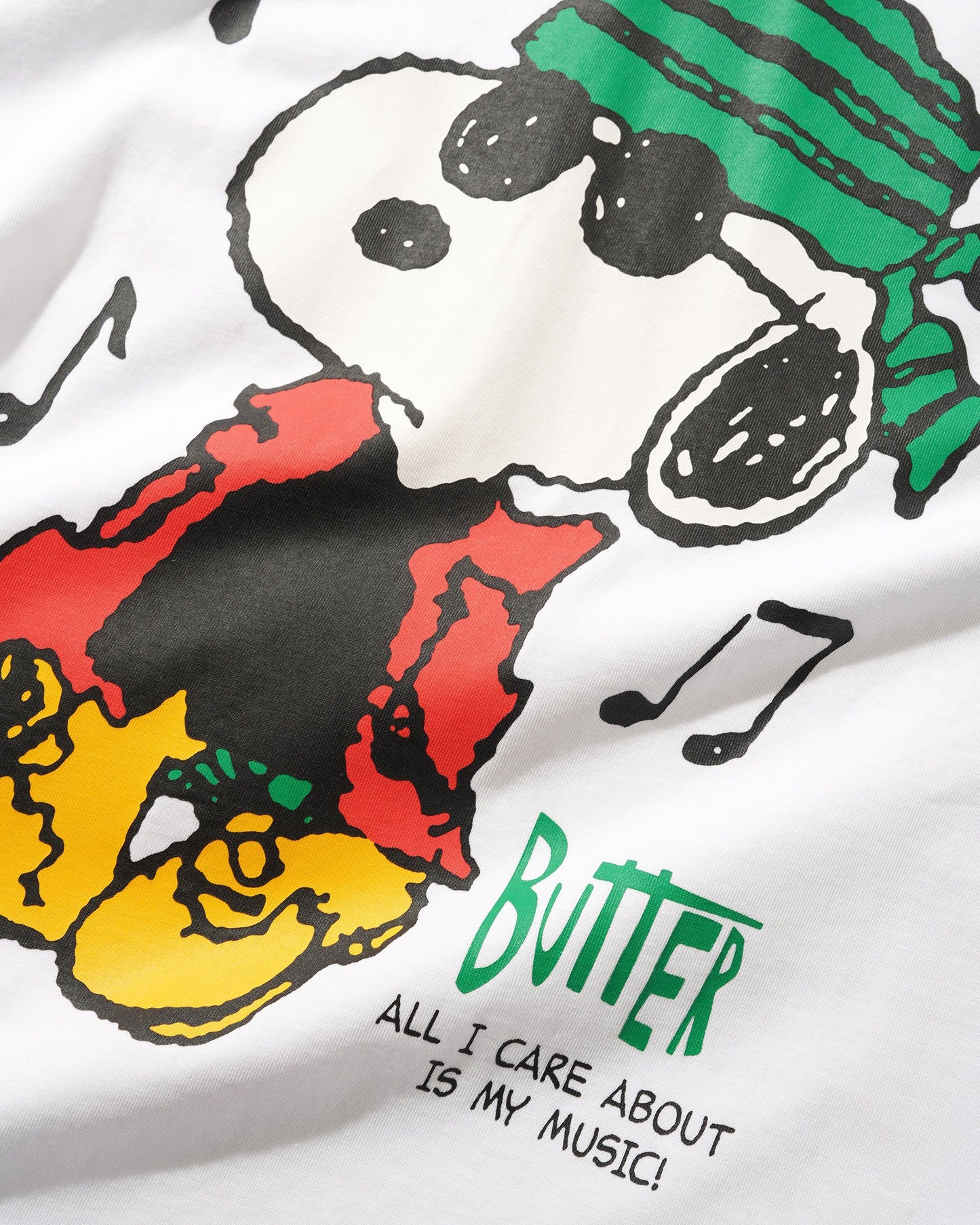 Butter Goods - Music Tee - White