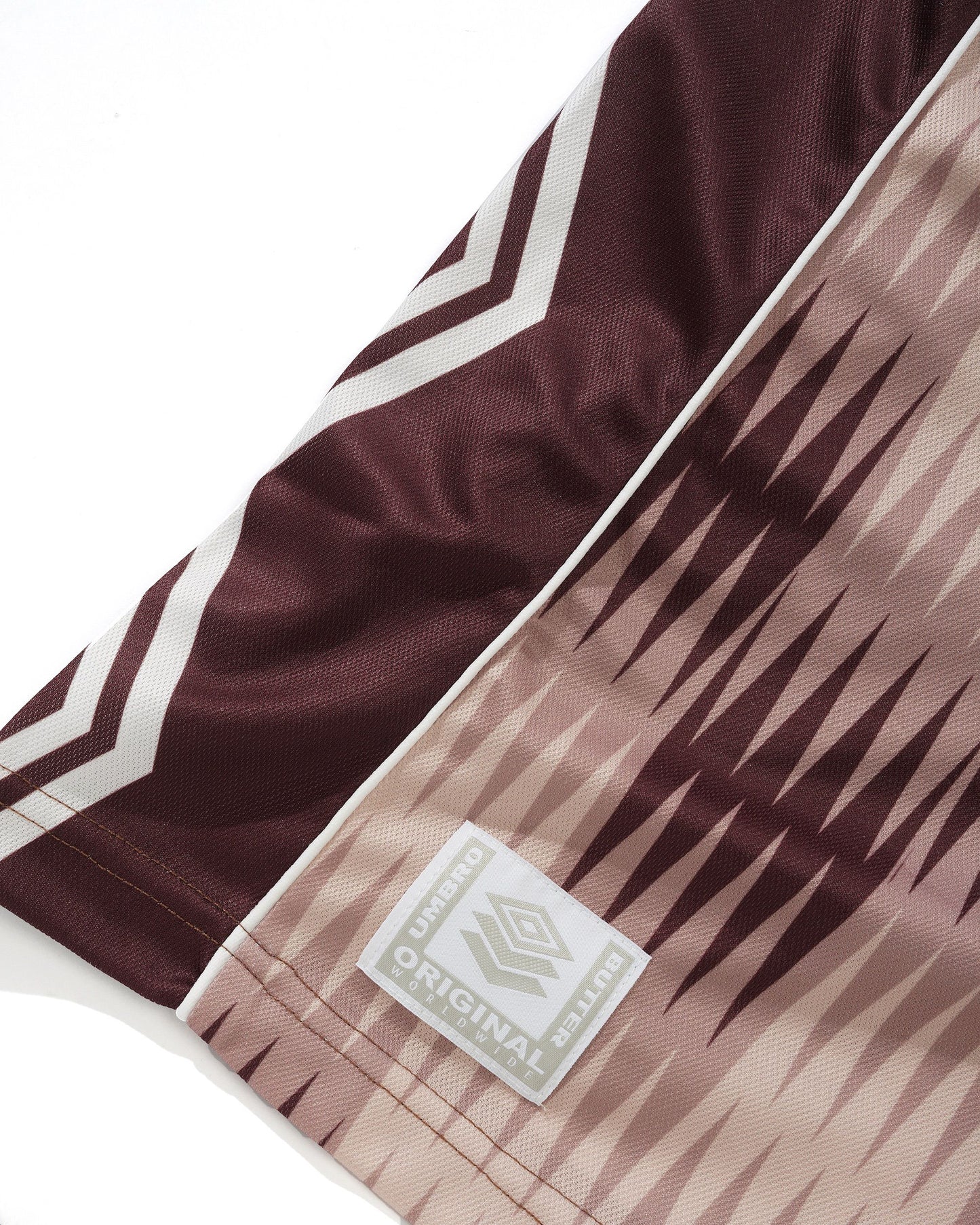 Butter X Umbro - Optical Jersey - Brown/Taupe