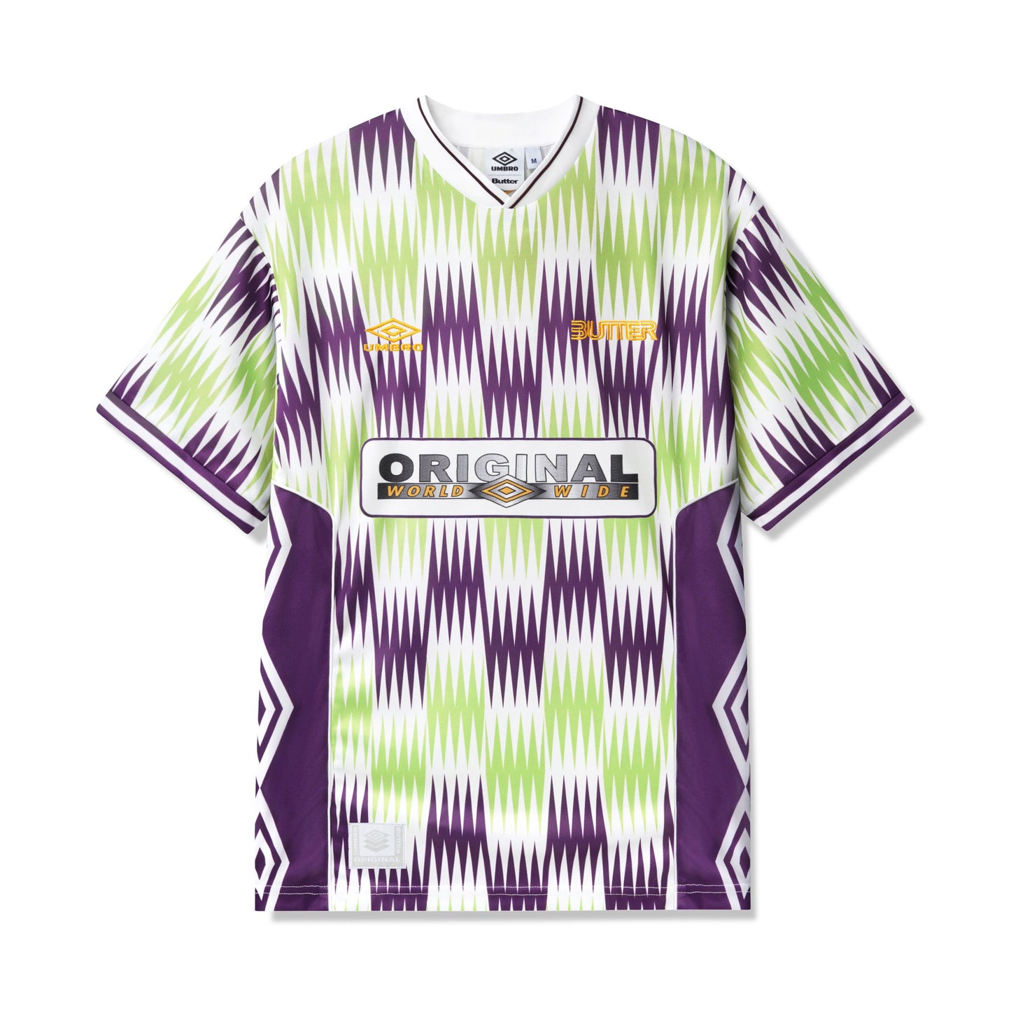 Butter X Umbro - Optical Jersey - Grape/Volt